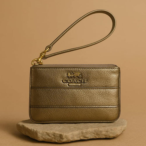Coach Mini Loonie Leather Wallet - Stylish & Easy